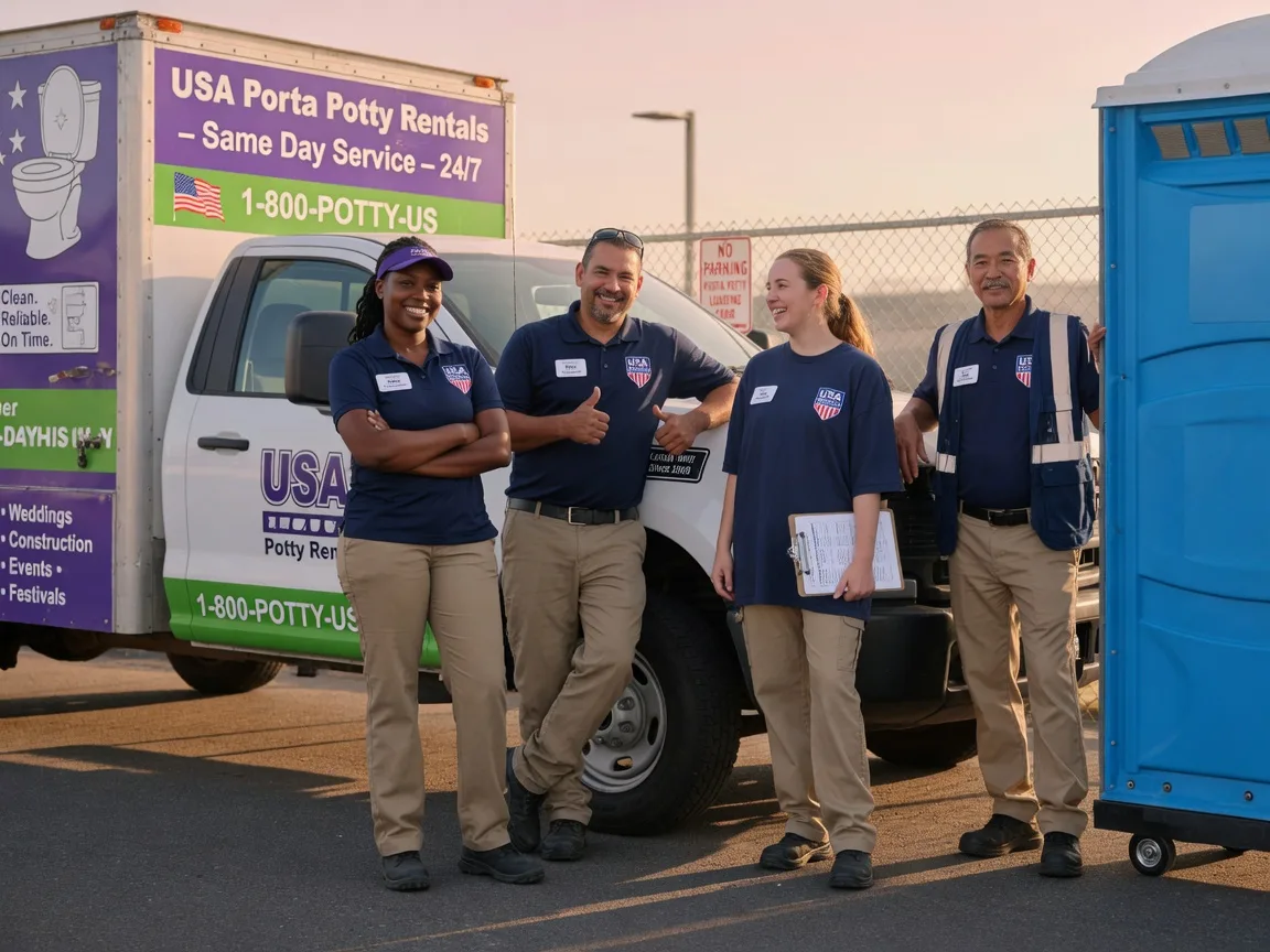 Porta Potty Rental company in Tekonsha, MI